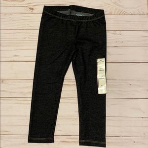 Cat & jack 👗🛍faux dark blue denim baby legging